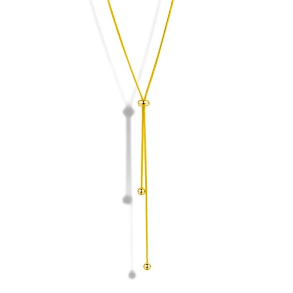 🔵𝟲𝟱%𝗢𝗙𝗙 𝗯𝘂𝗻𝗱𝗹𝗲𝘀 𝟯+🔵 NEW Adjustable Stainless Steel Lariat Necklace - Picture 12 of 15